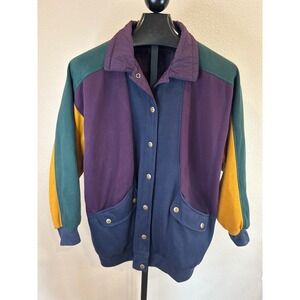 Vintage Be In The Current Seen Colorblock Jacket Women's One Size Fits All